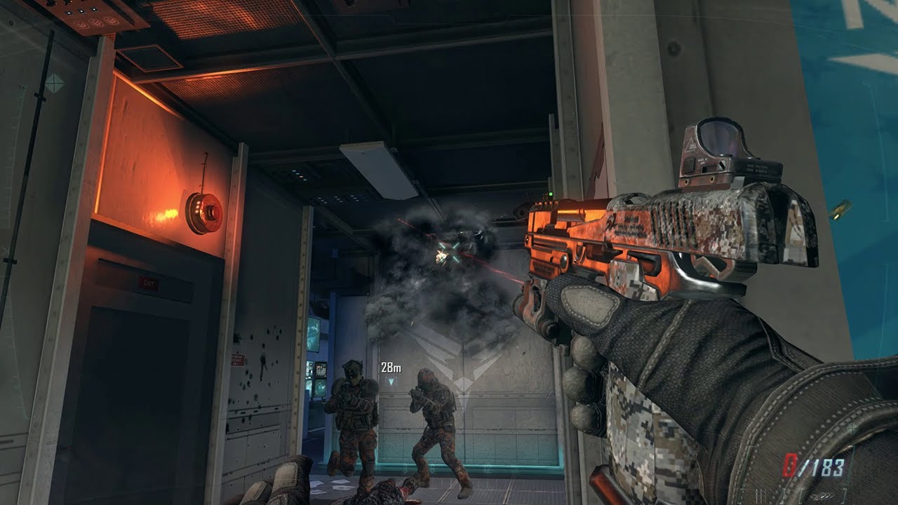Call of Duty Black ops 2 Odysseus Walkthrough Gameplay.