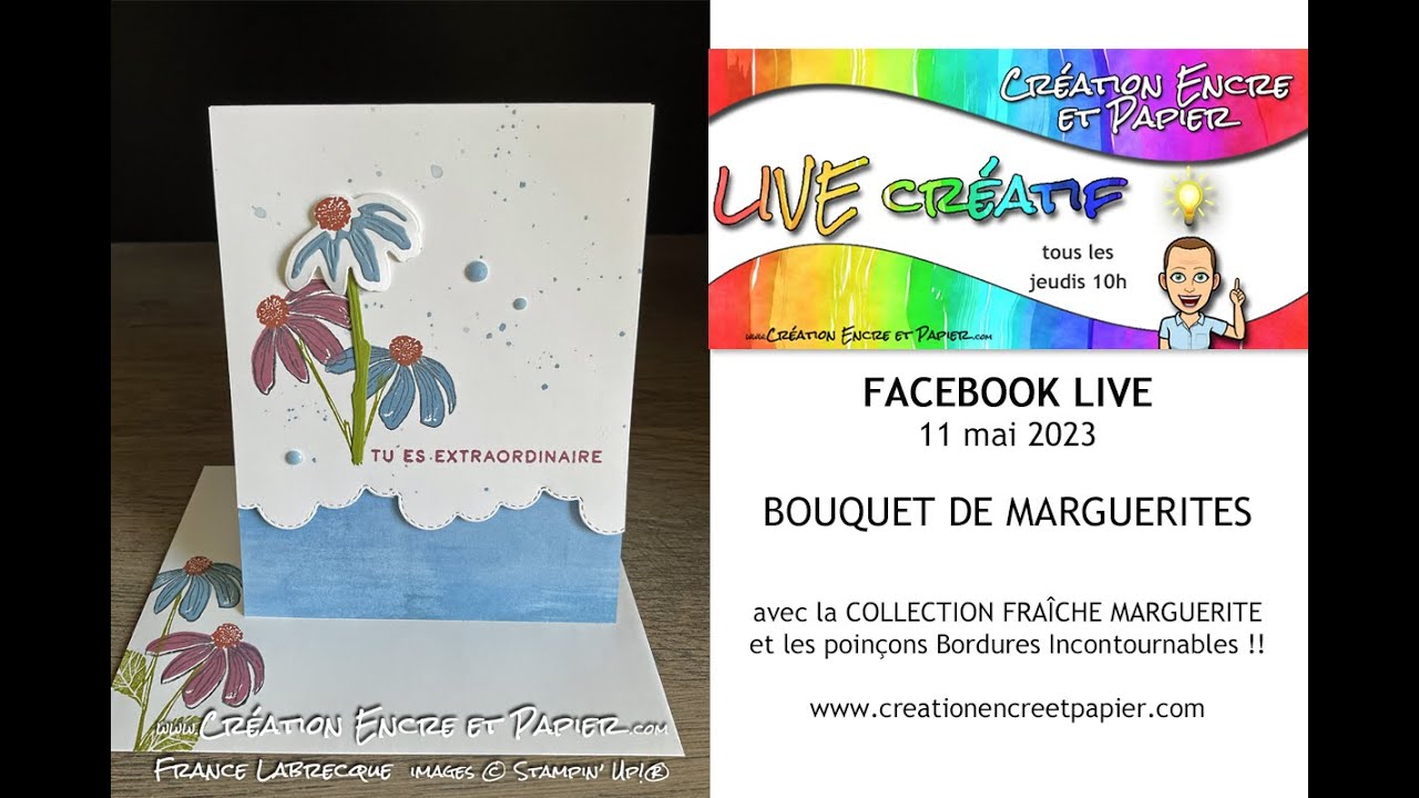 Bouquet de Marguerites = FB LIVE 11 mai 2023