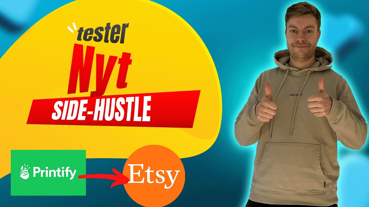 Tjen penge på Print-on-Demand / Side Hustle test