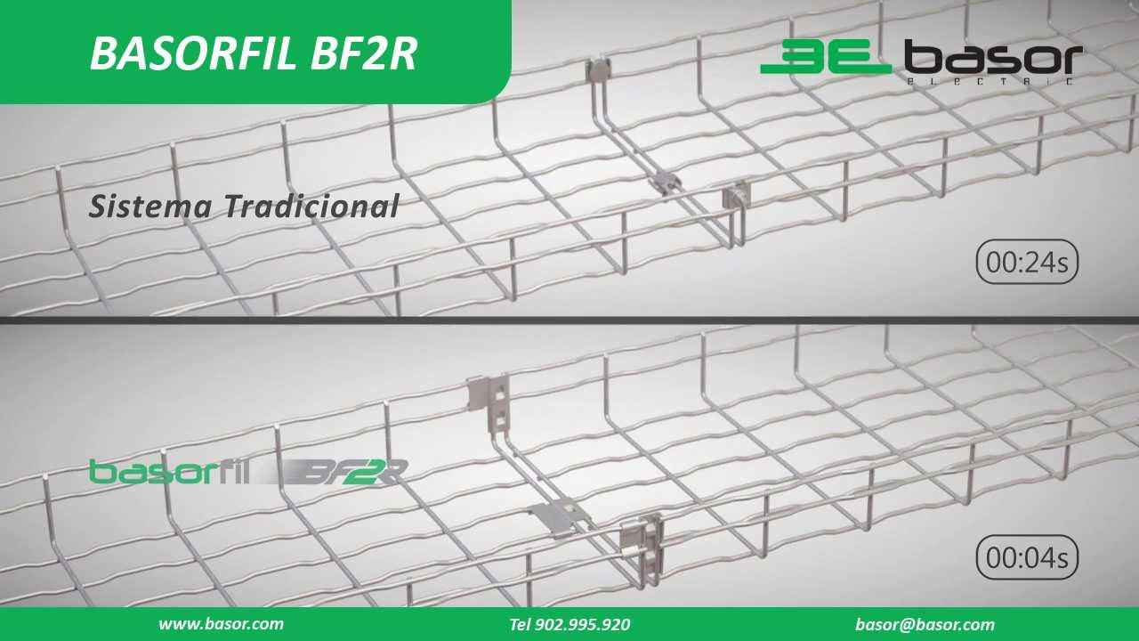 Bandeja de Hilo / bandeja de rejilla enchufable BASORFIL BF2R Español HD Basor Electric
