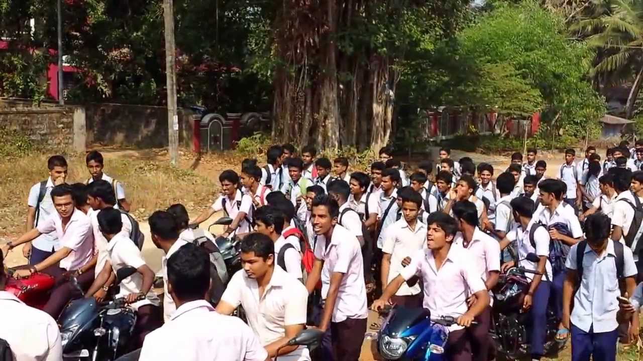 Udupi: Facebook case - College Students protest in Kallianpura, Santhekatte