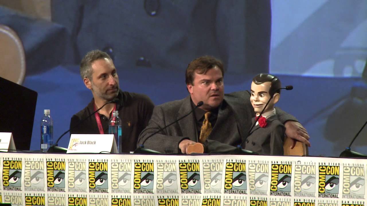 Jack Black - Comic Con 2014 Goosebumps (raw footage)