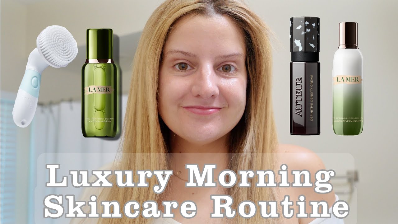 Luxury Morning Skincare Routine 2022!