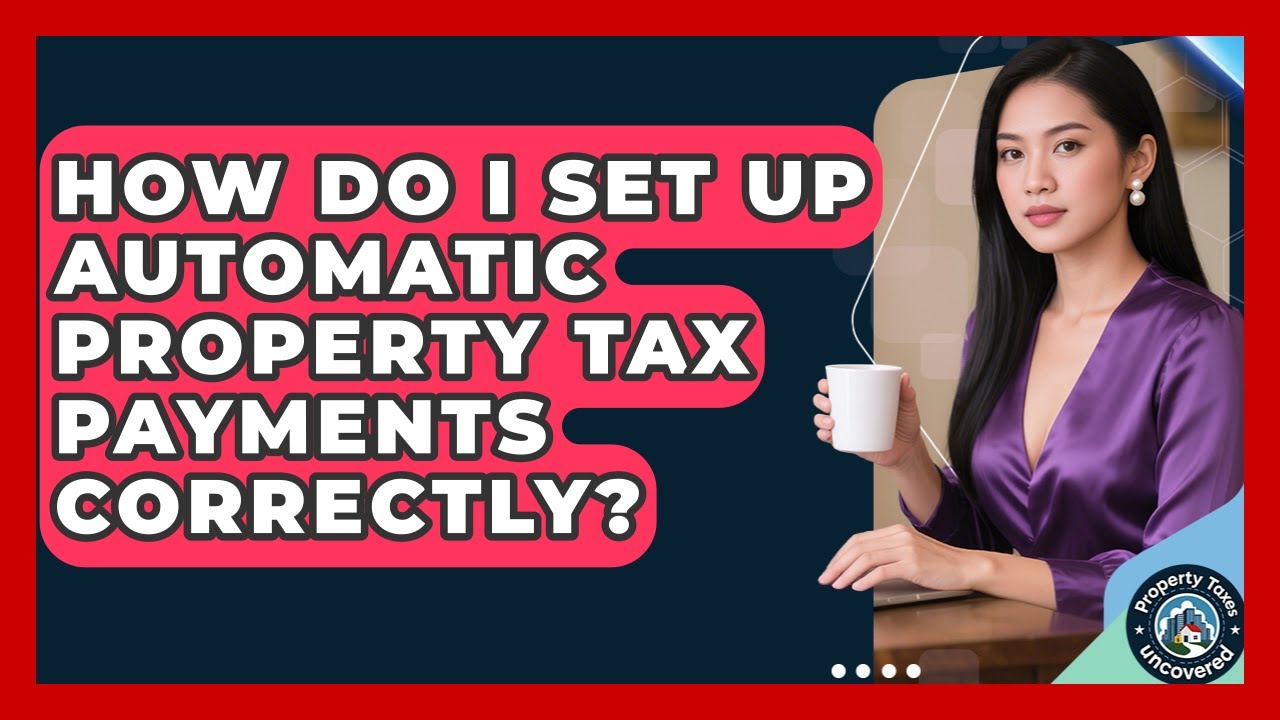How Do I Set Up Automatic Property Tax Payments Correctly? - Property Taxes Uncovered