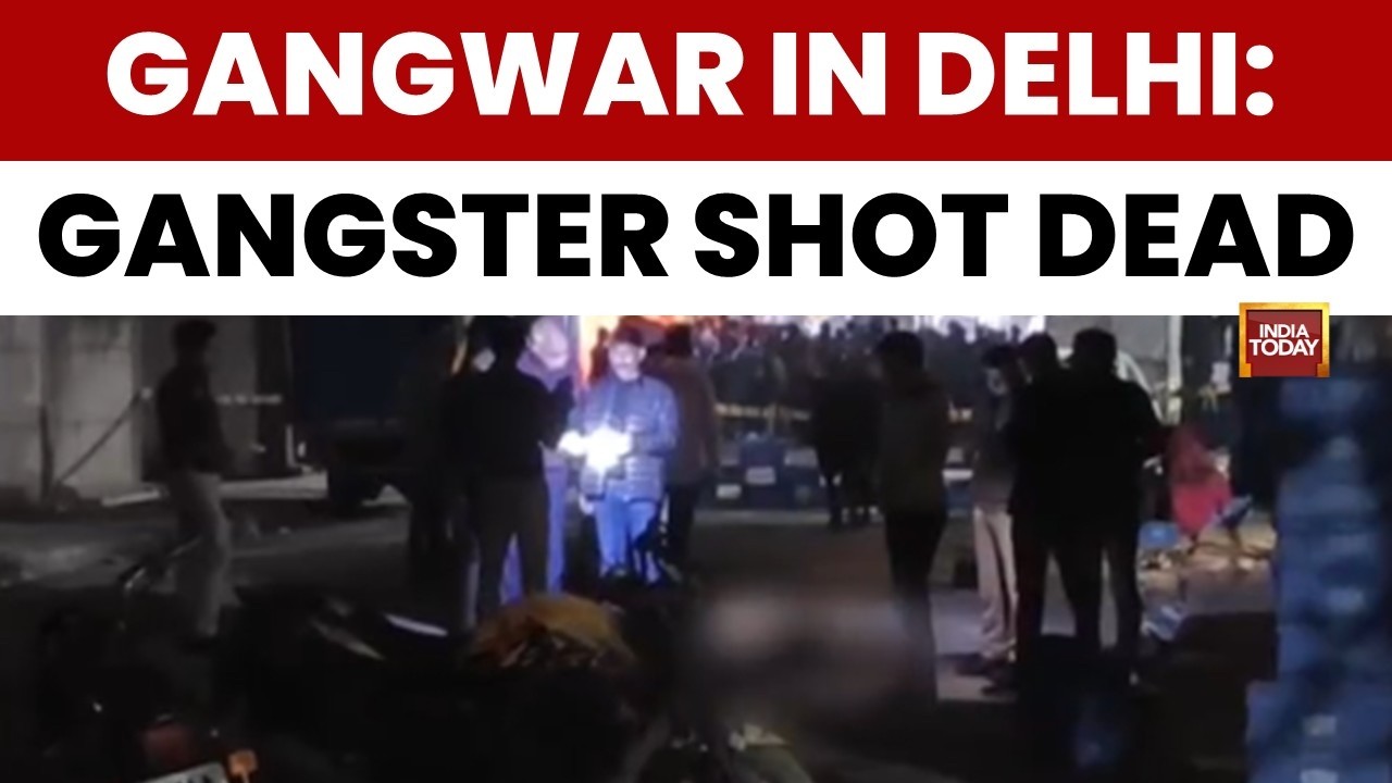 Gogi Gang Member Sahil Shot Dead in Delhi's Rohini as Gang War Escalates | India Today