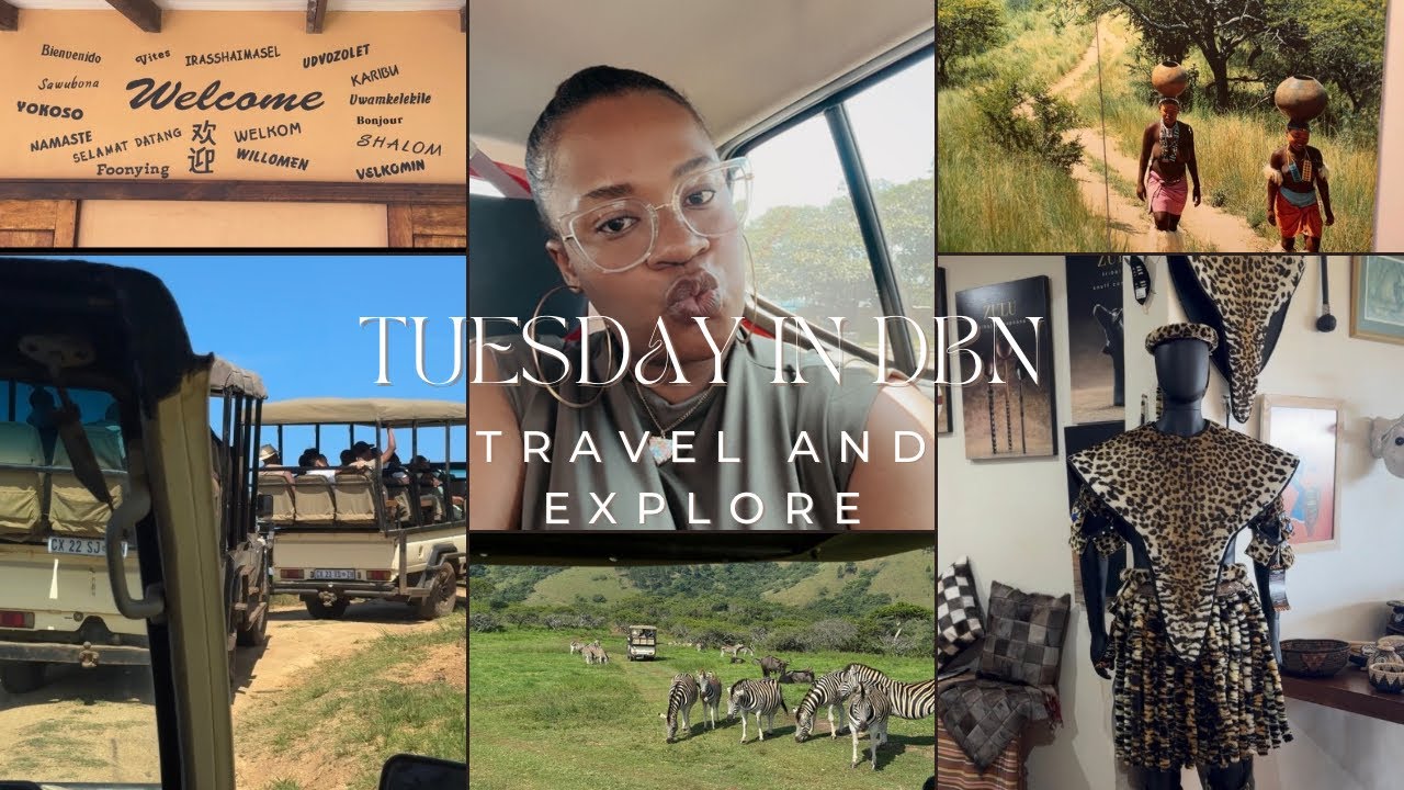 VLOG: SPEND TUESDAY WITH ME IN DNB |SAFARI DRIVE| CULTURE| GOOD FOOD| BOTANIC GARDENS