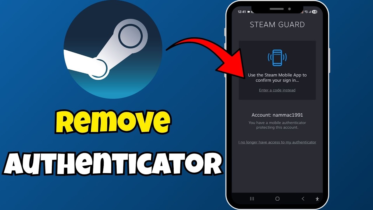 Как удалить Steam Guard Mobile Authenticator