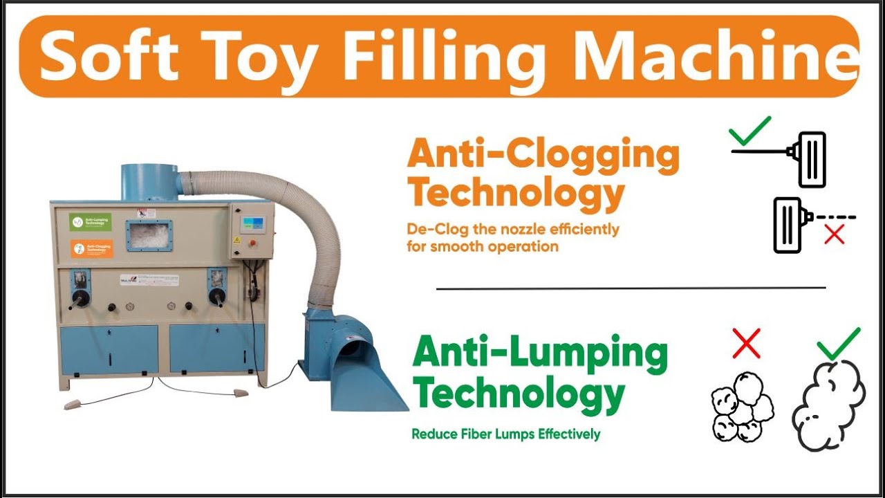 Plush Filling Machines: Revolutionizing Teddy Bear Production With Anti-Lumping & Anti-Clogging Tech