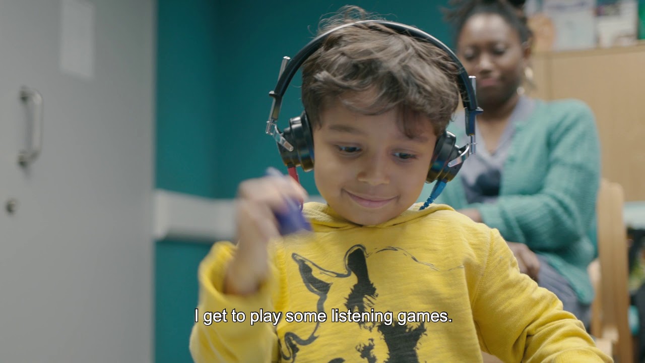 My visit to Children's Audiology (subtitled)