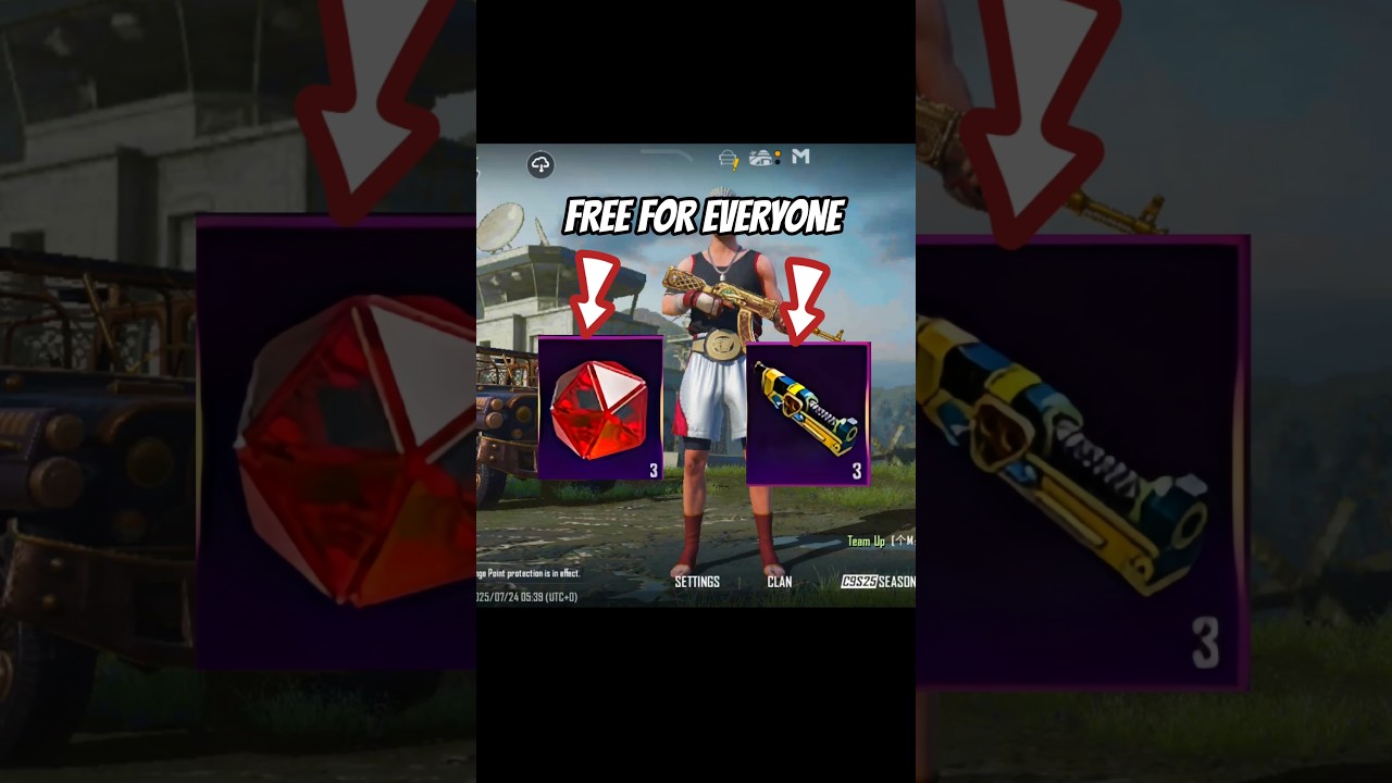 🤞🏽🫴🏽 Get Free Mythic Emblem & Materials💥 #freemythicemblem #freematerials #pubgmnextstarprogram