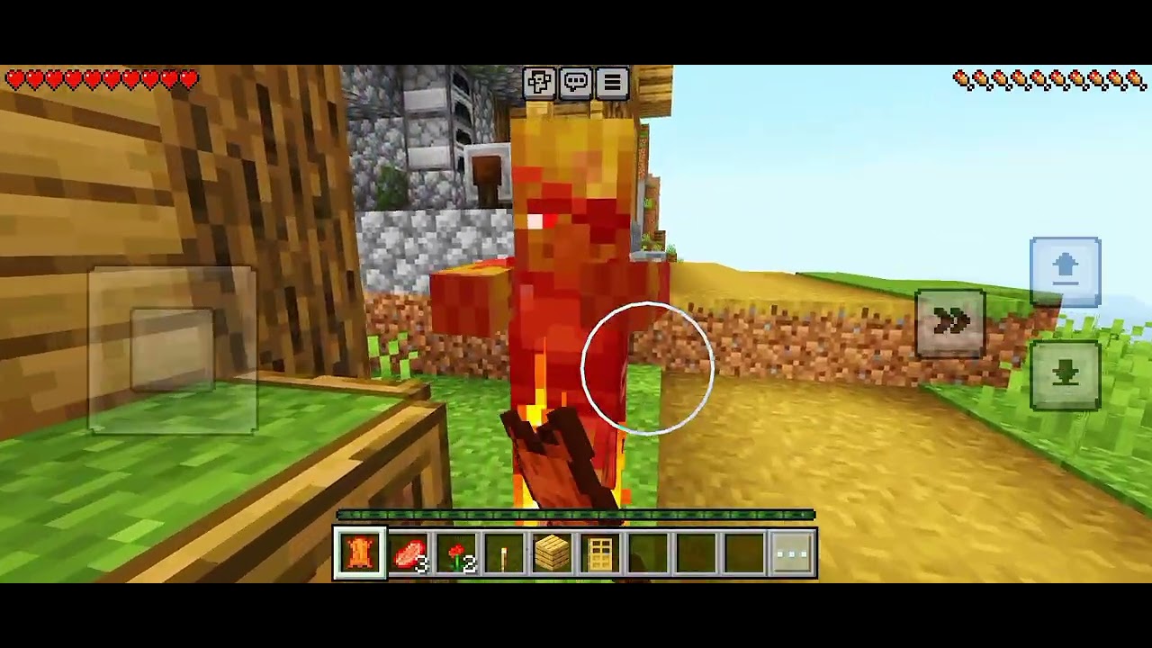 قتل أو قاتلت الوحش في لعبة ماين كرافت 🔥🥷 