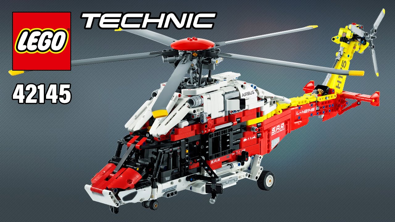 LEGO&reg; Technic&trade; Airbus H175 Rescue Helicopter (42145)[2001 pcs] Building Instructions | TBB