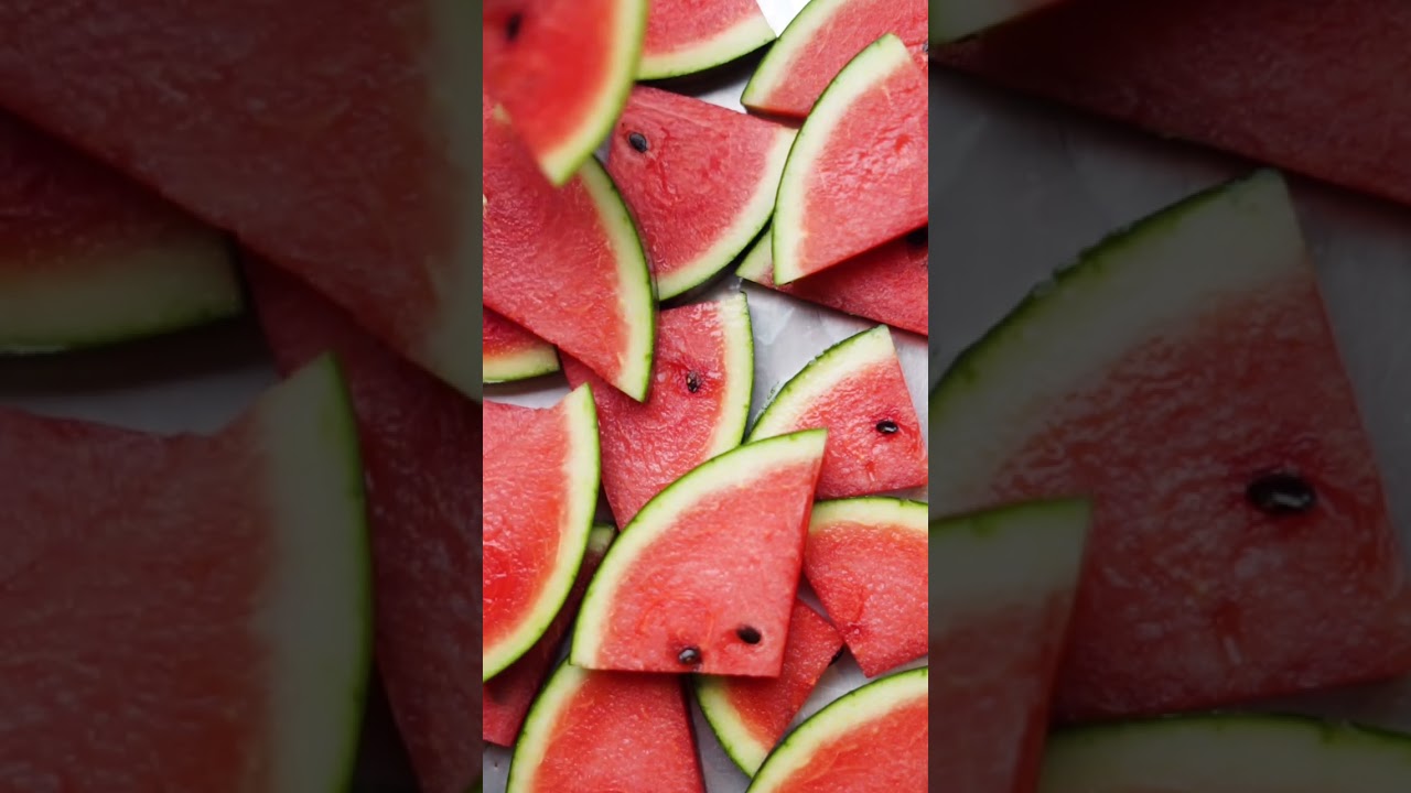 Must eat watermelon in summer for blood pressure digestive disorders and to stay hydrated.