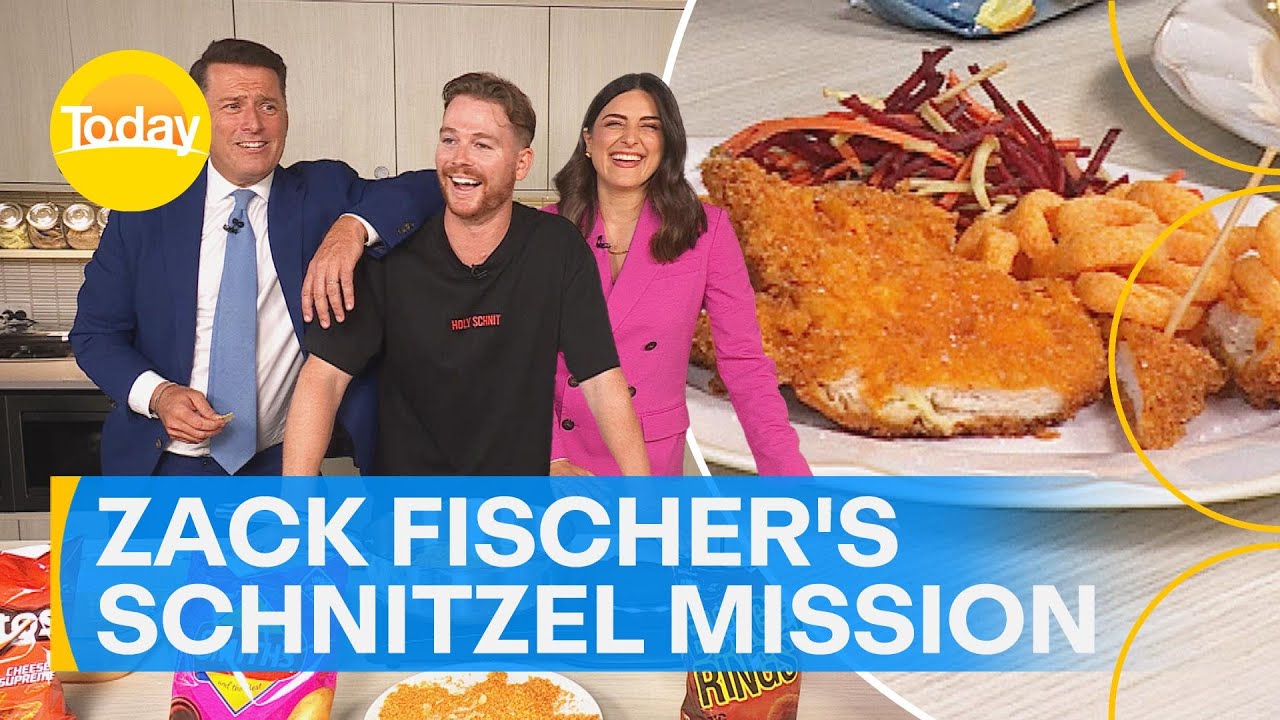 Can Vegemite toast be turned into a schnitzel? | Today Show Australia