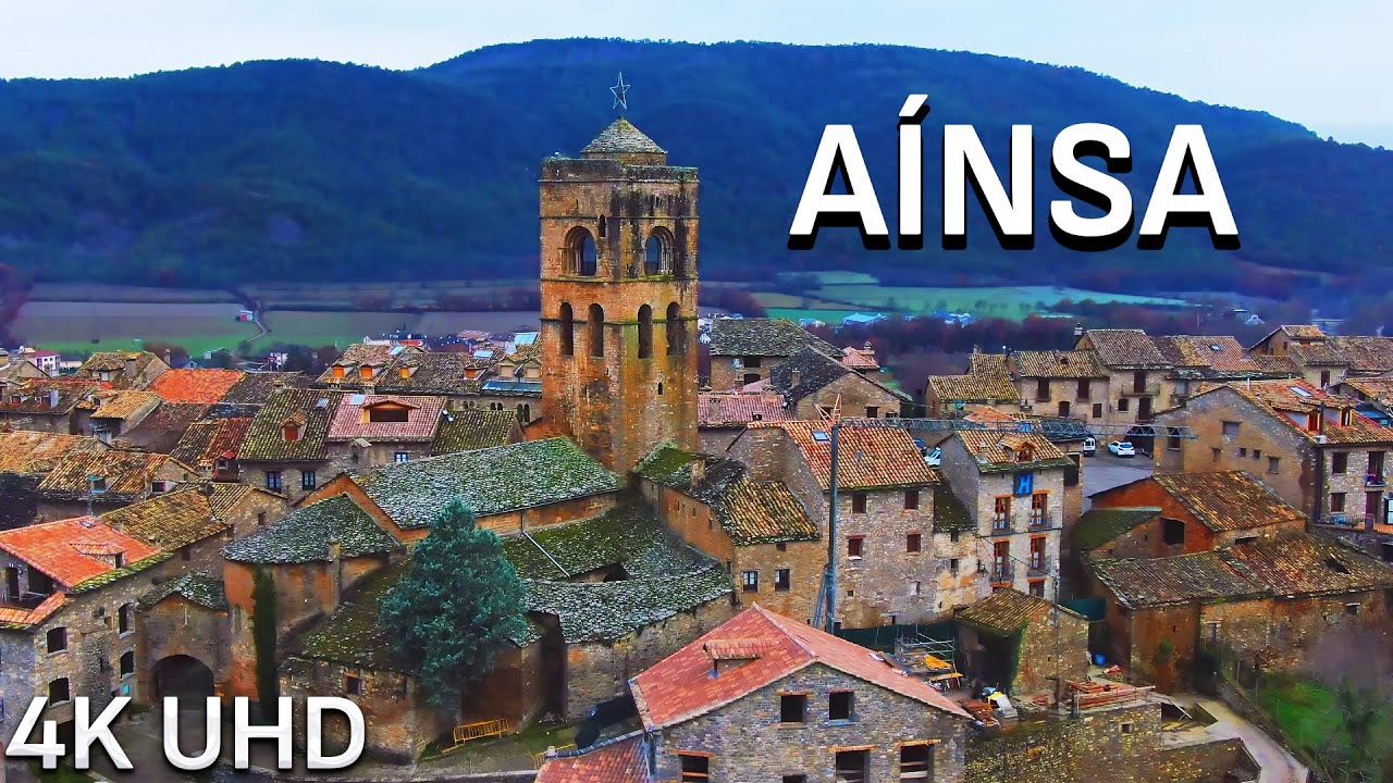 Aínsa: Unraveling the Magic of Spain's Charming Countryside 4k
