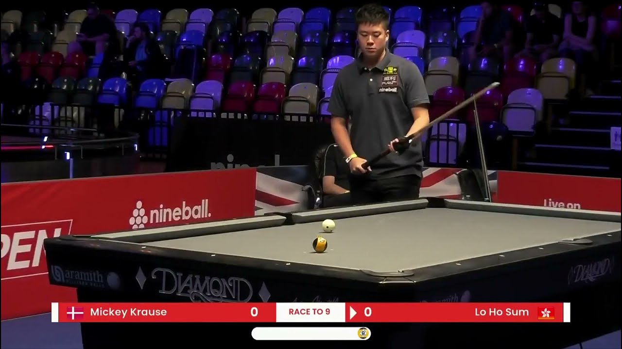 Mickey Krause vs Lo Ho Sum | 2022 UK Open Pool Championship
