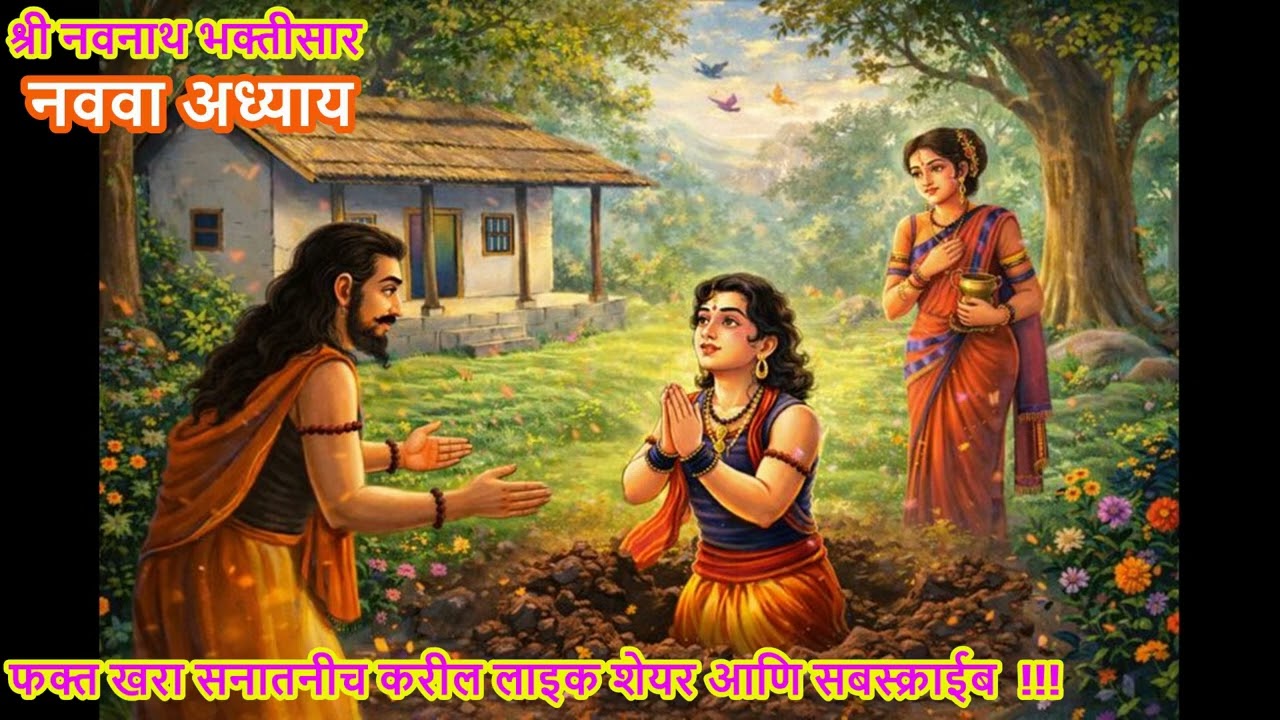 Shri Navanath Bhaktisar (Navava Adhyay) | श्री नवनाथ भक्तीसार (नववा अध्याय )