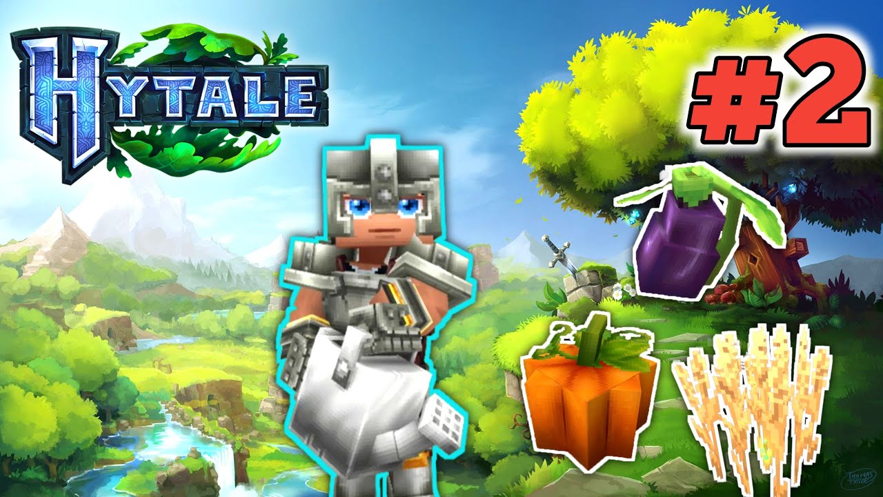 Iron Armor and Farming | Hytale | EP.02