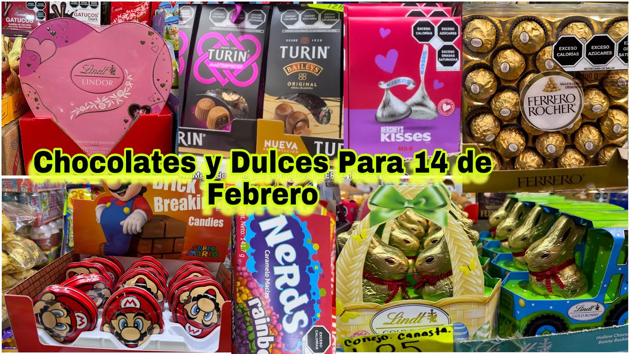 😍 Chocolates Ferrero, Lindor, Turín MERCADO de los Dulces Merced, Dulces Americanos 😱