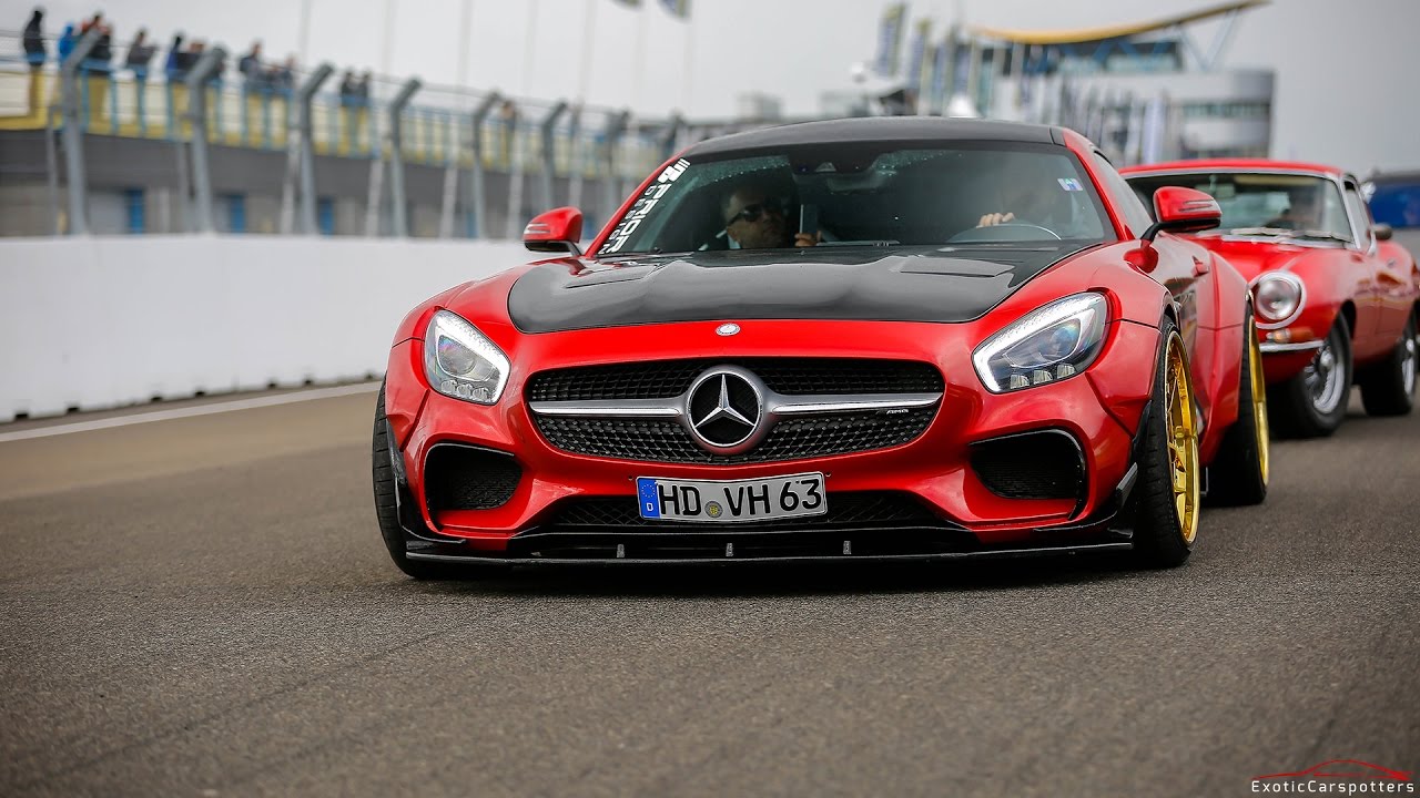 Mercedes-AMG GT S Prior Design PD800 GT Widebody - Revs & Accelerations !