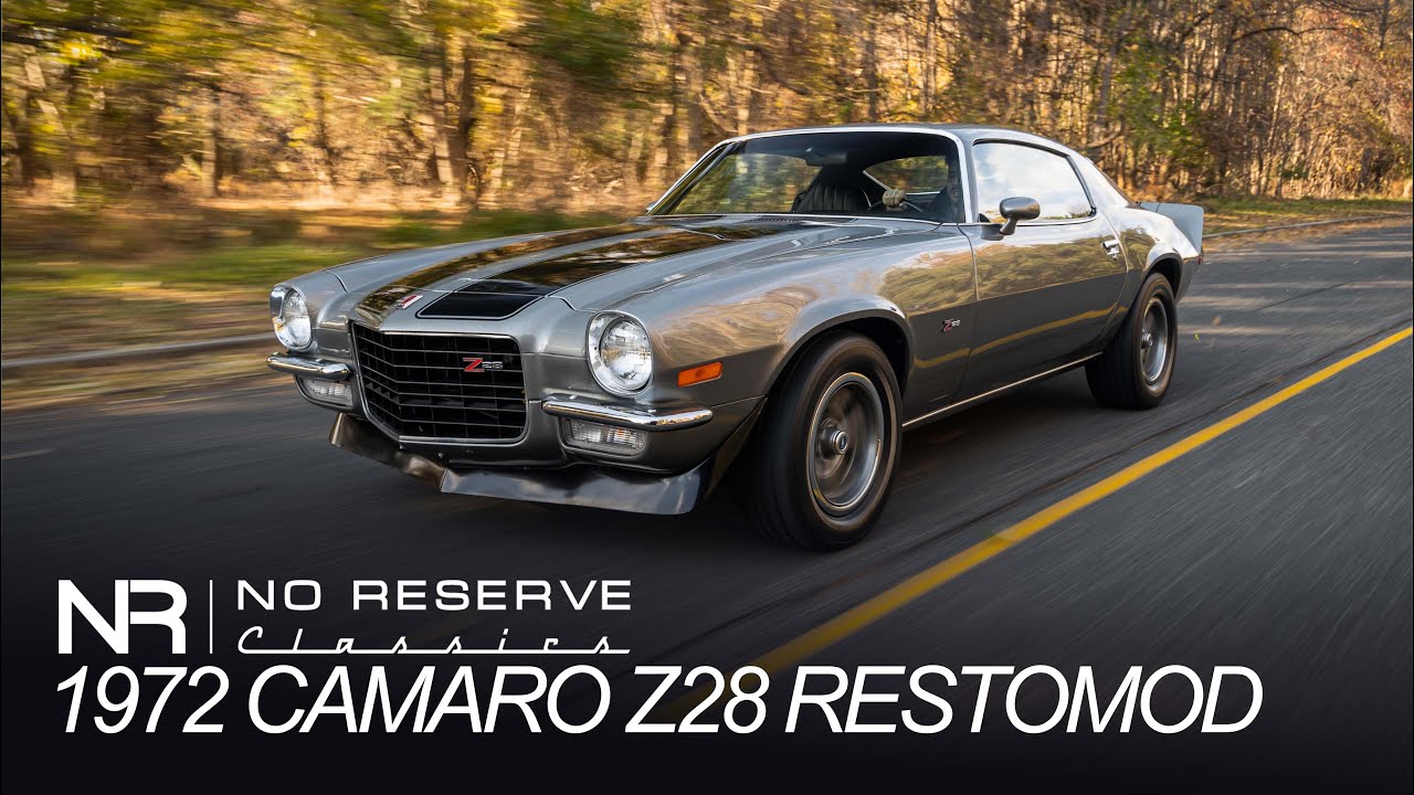Chevrolet Camaro 350 Z28 Tribute Restomod 1972 года выпуска ПРОДАЕТСЯ