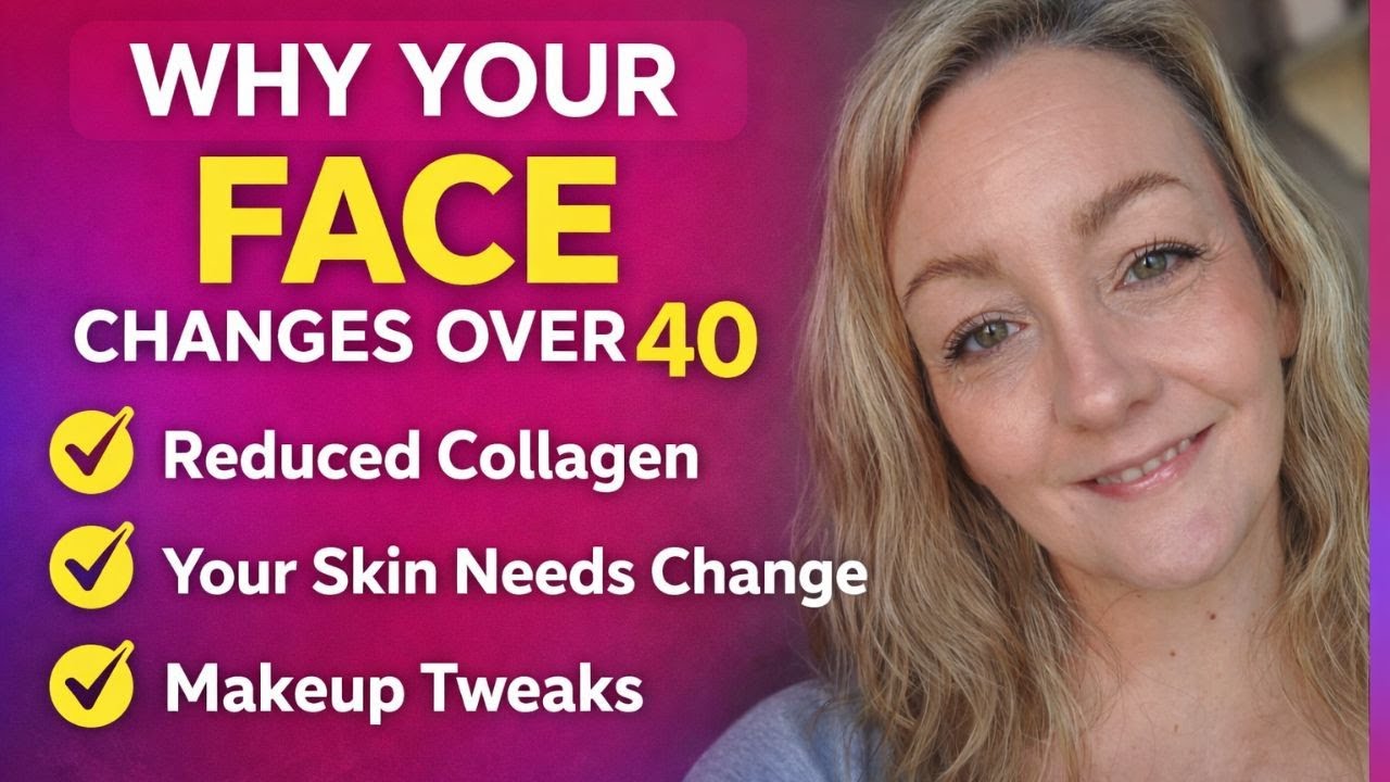3 Reasons Your Face Changes After 40 (And How to Work With It, Not Against It)