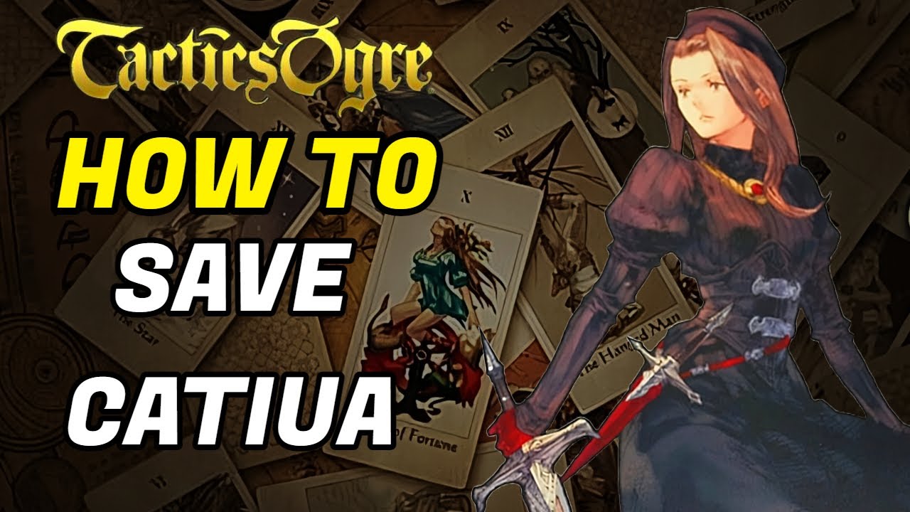 Tactics Ogre Как спасти Катиуа/Получить класс принцессы!