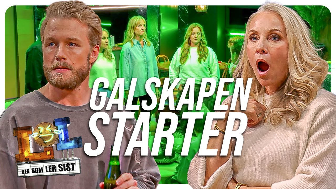 FØRSTE runde begynner | LOL: Den Som Ler Sist | Prime Video Norge