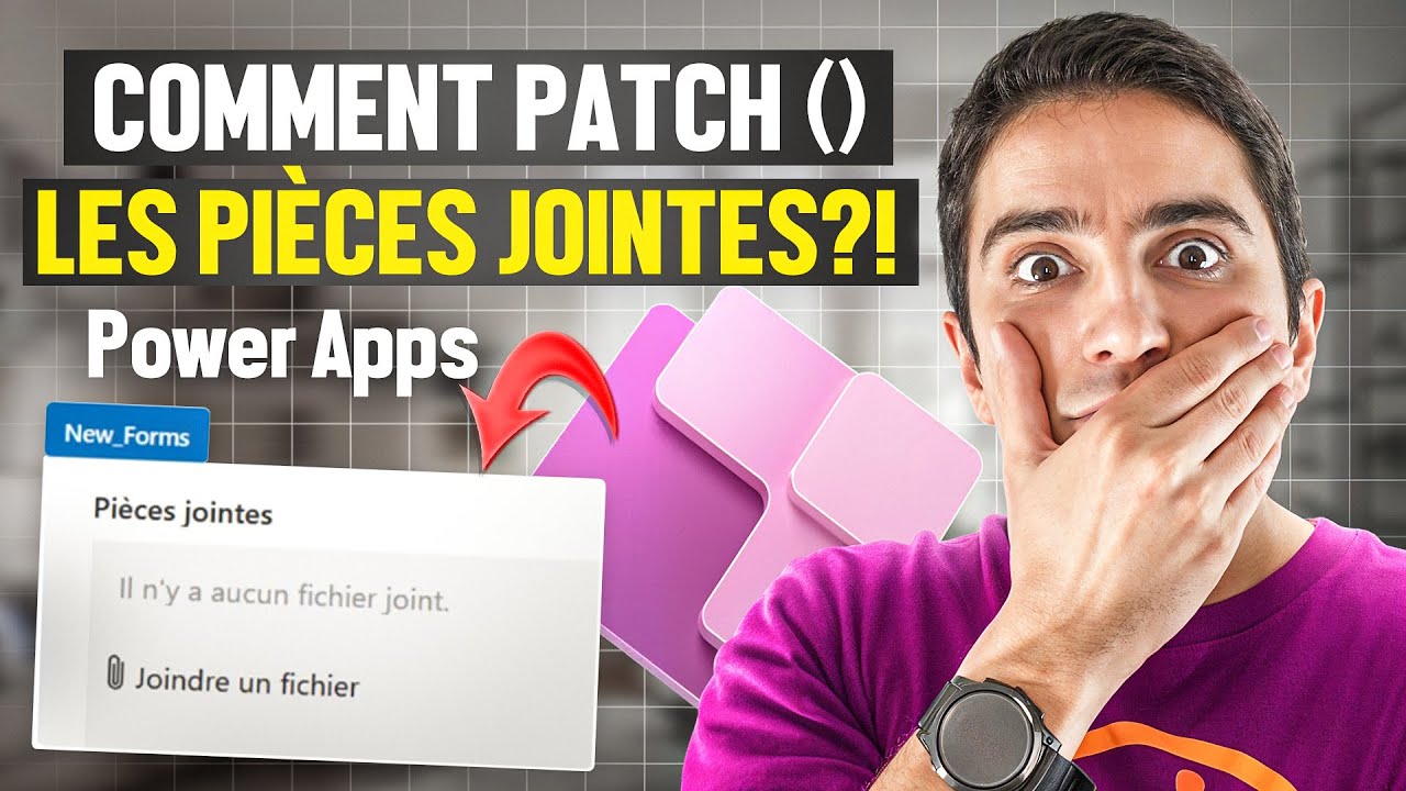 Comment envoyer les pièces jointes d’un formulaire Power Apps avec Patch()