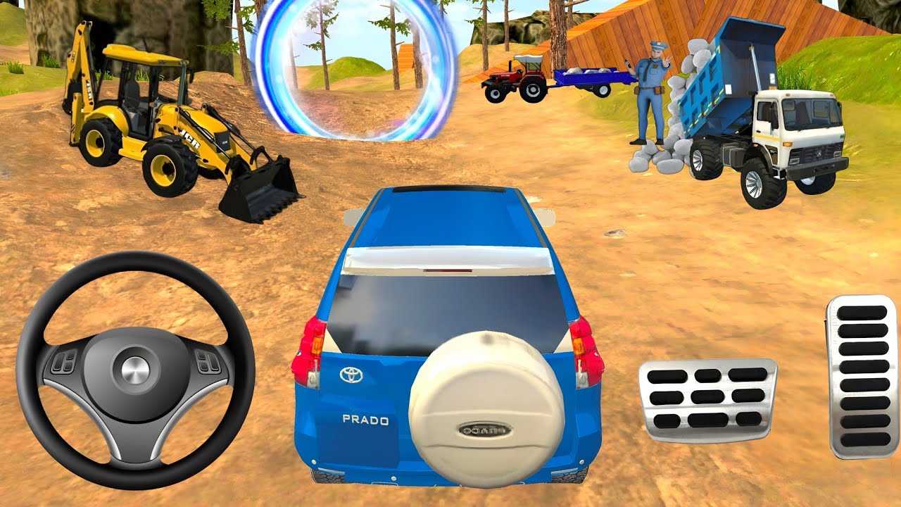 Prado Car Driving Simulator 3D 😱 Real Luxury Prado Drift Gameplay !!