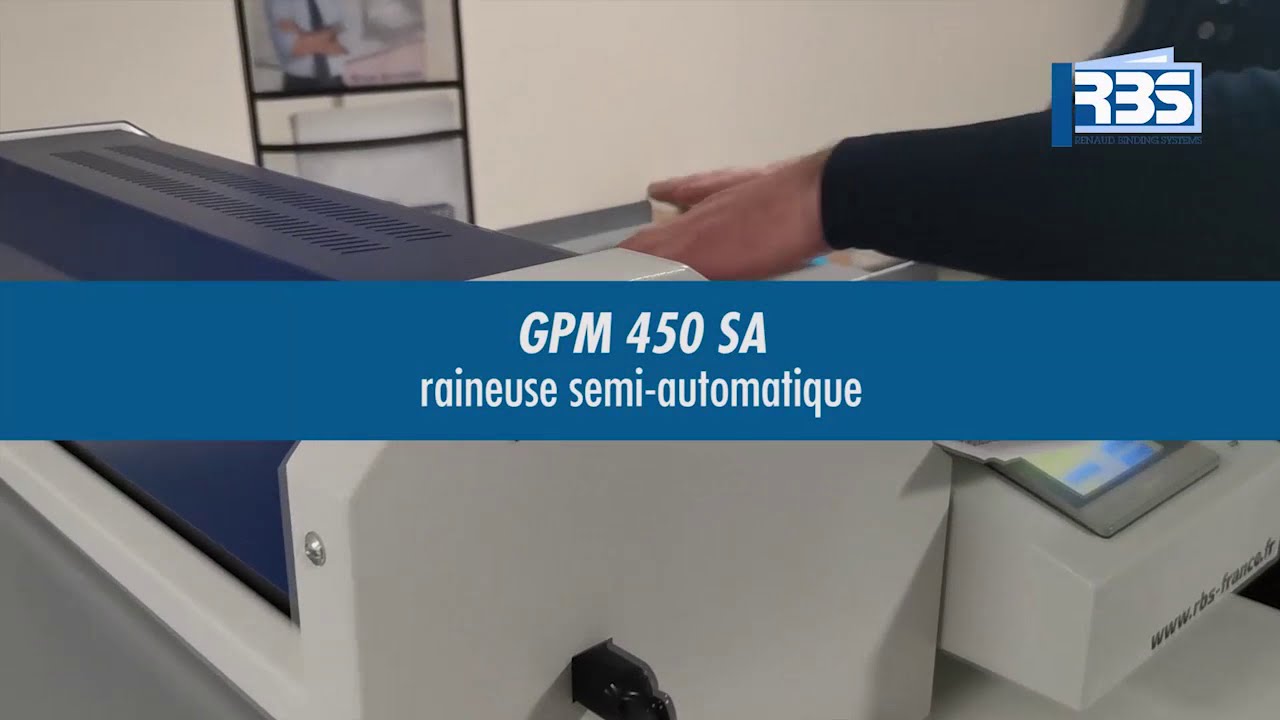 GPM 450 SA Raineuse semi-automatique