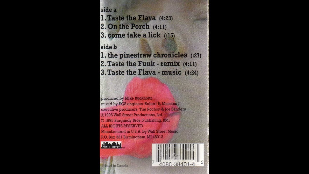 Soulism &lrm;- Taste The Flava (original / remix) 1995 G-Funk