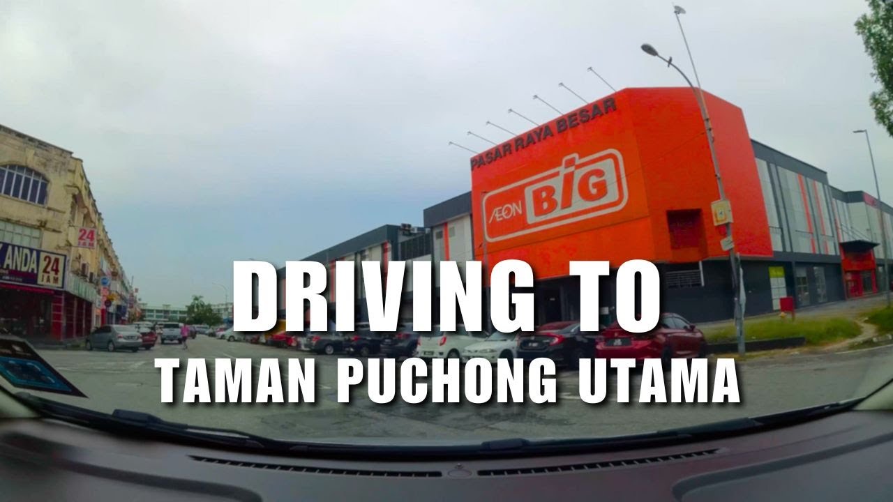 Driving to Taman Puchong Utama (4K)