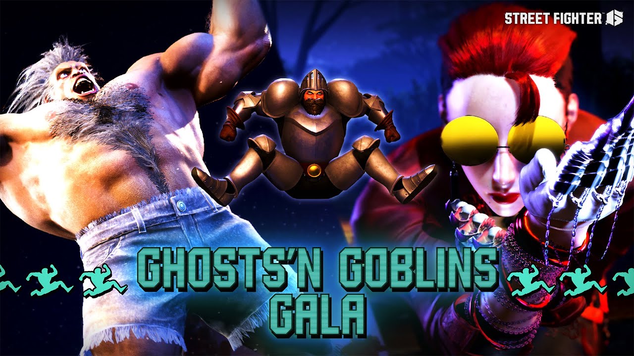 Street Fighter 6 - Ghosts 'n Goblins Gala Fighting Pass