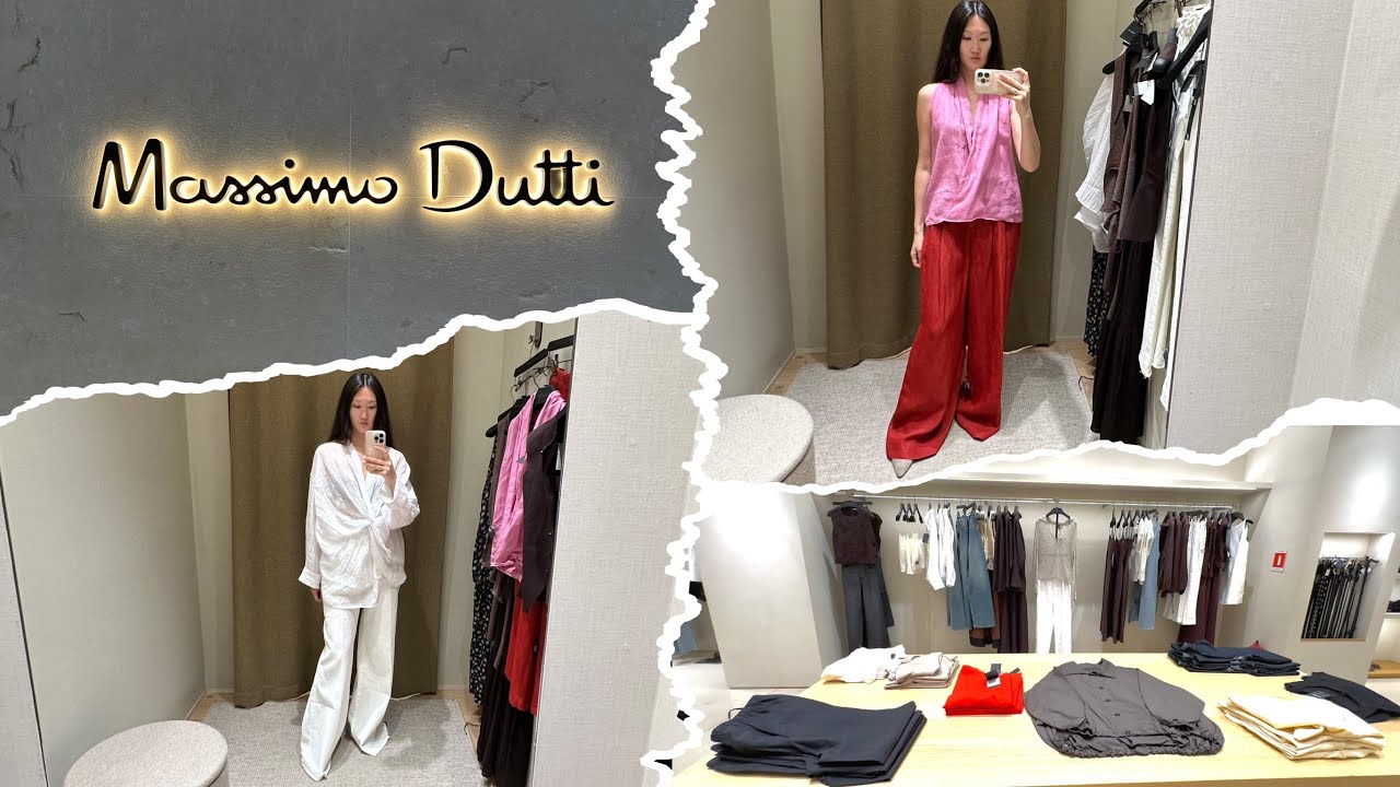 Shopping vlog Massimo Dutti / New collection / try on haul / шопинг с примеркой
