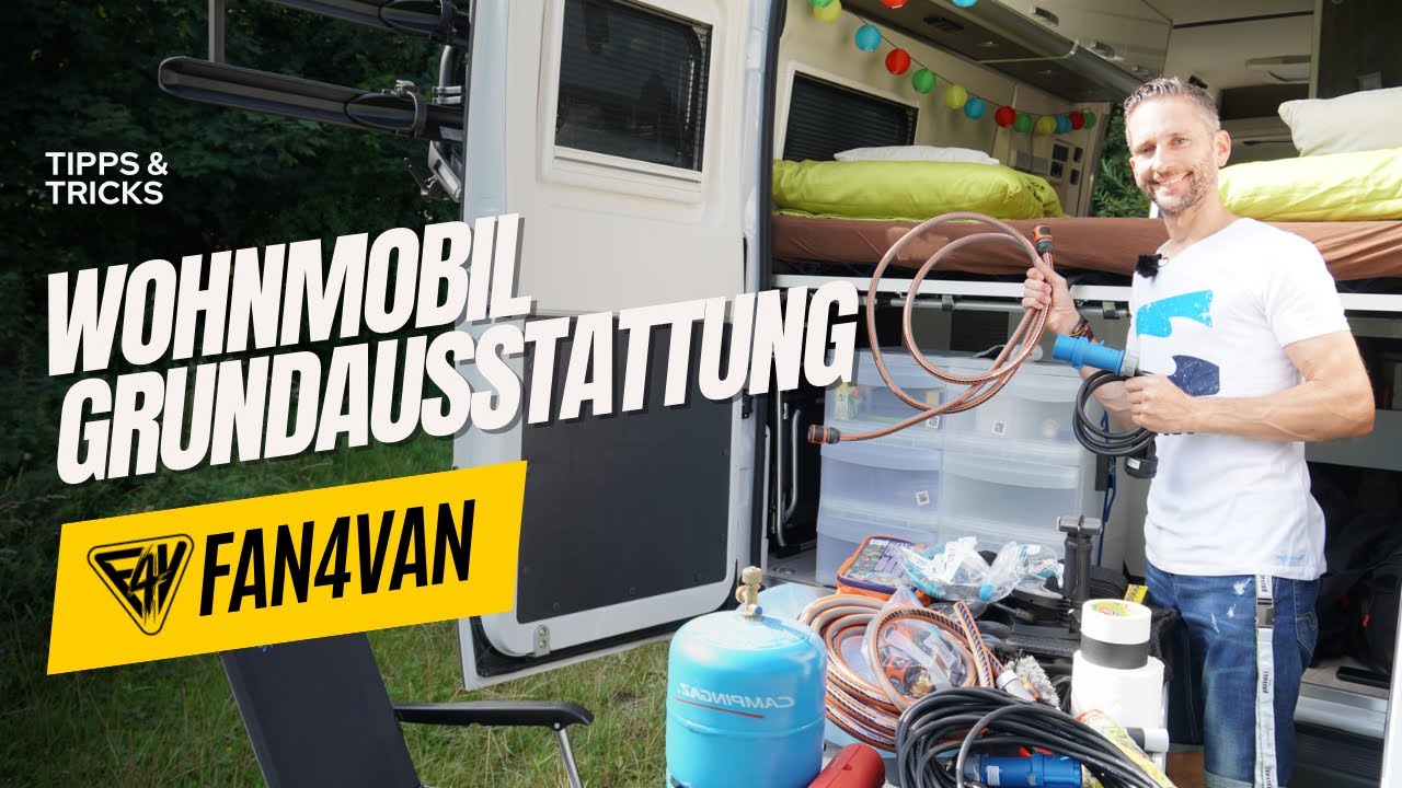 Wohnmobile Grundausstattung- das darf in meinem Kasten nicht fehlen!