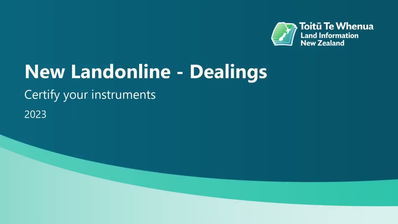 Certify your instruments