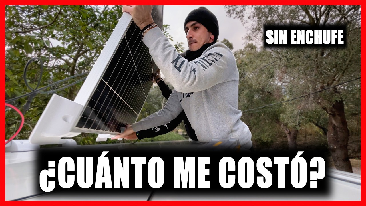 CARAVANA 100% AUTÓNOMA: electricidad, agua y gas + cuánto cuesta