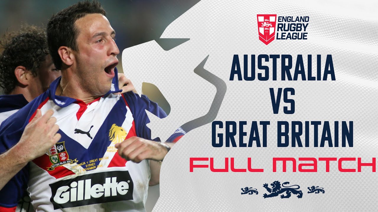 FULL MATCH | Australia v Great Britain | 2006 Tri-Nations