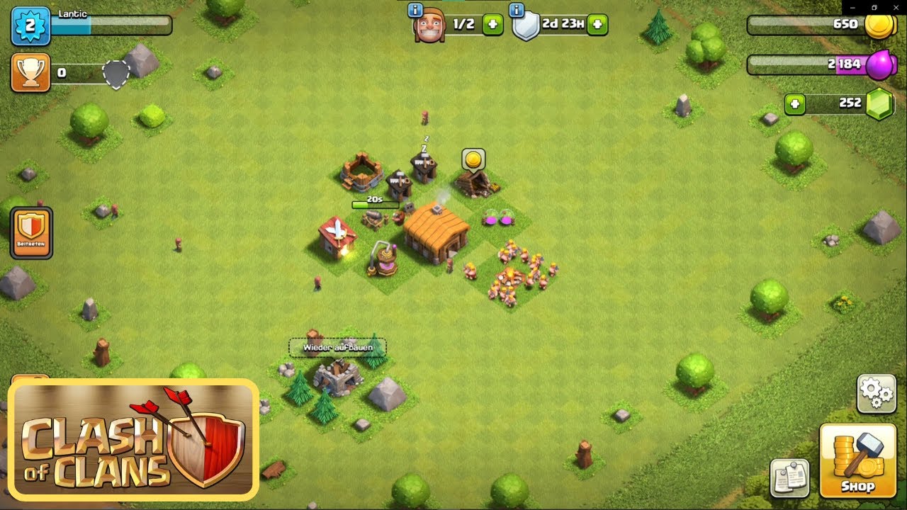Clash of Clans in 2025 | Rh 1 - Rh 5 | PC Gameplay