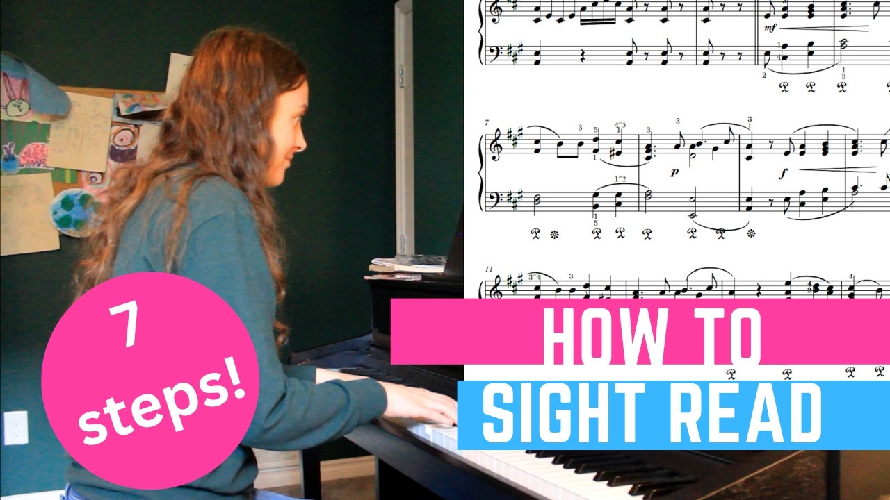 7 steps to daily sight reading