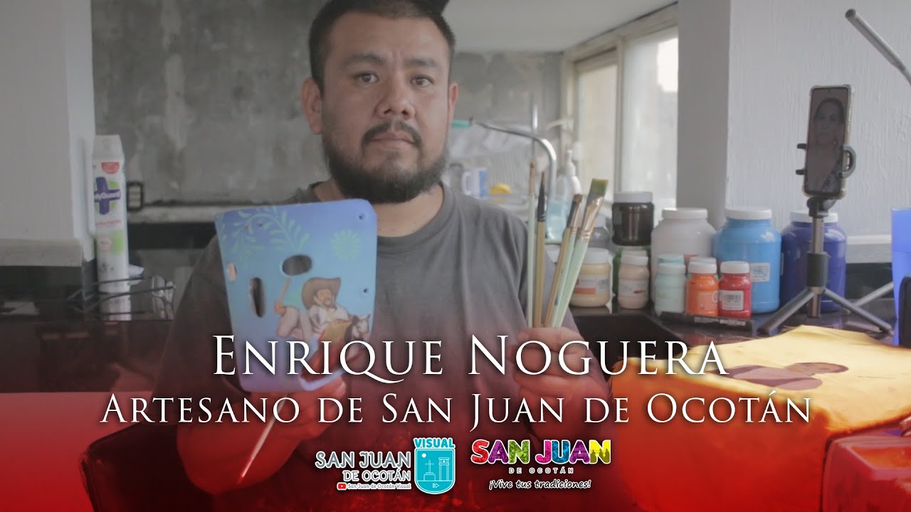 Artesanos de San Juan de Ocotán, Elaboración Mascara de tastoan con pintura, Tastoanes 2022