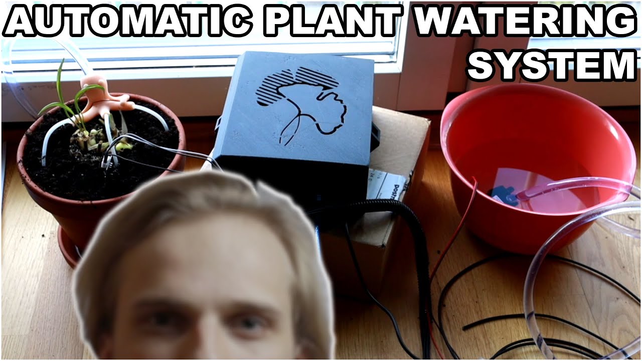 I made an automatic plant watering system with Arduino