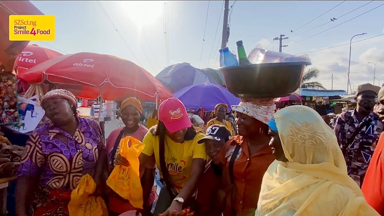 Project Smile4Food - Feeding 250 People in the streets of Lagos 💛