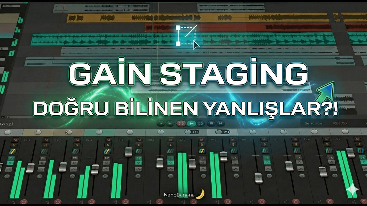 Gain Staging’i Yanlış Öğrendin! Profesyonellerin Söylemediği Gerçekler…