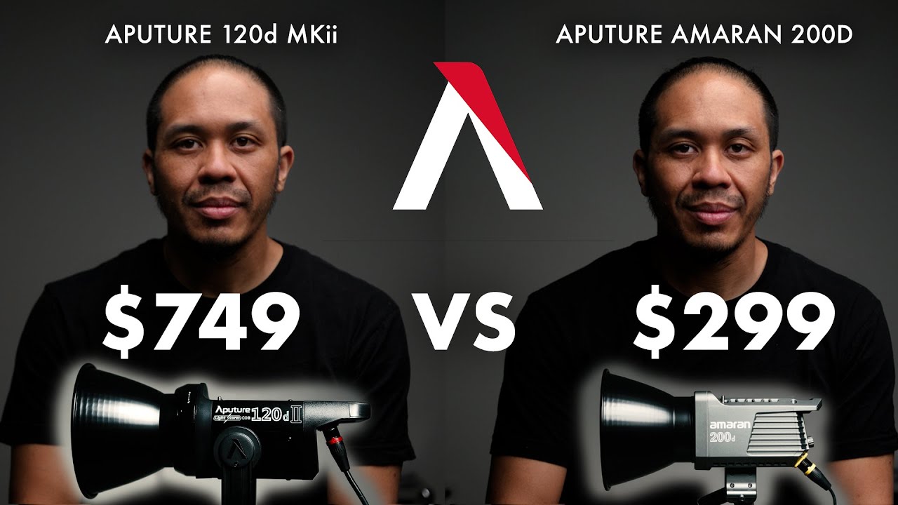 Aputure 120D против Amaran 200D — что дешевле, а что лучше? (Обзор и тестовые кадры)