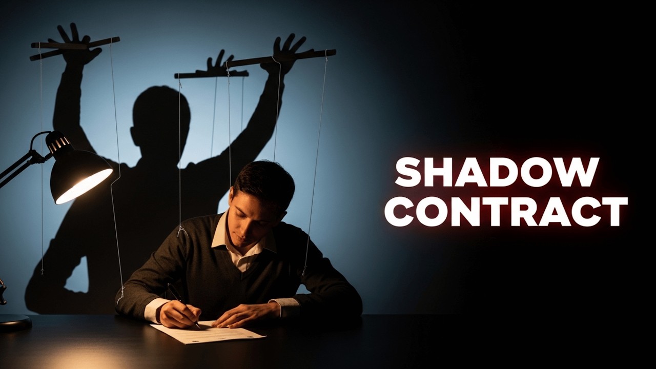 THE INVISIBLE DEAL THAT'S BEEN RUNNING YOUR LIFE - " THE SHADOW CONTRACT "