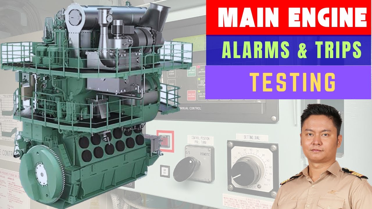 Safety Alarms & Trips Testing of Electronic Engine | MOE MYiNT SHEiN | Technical Vlog : 099