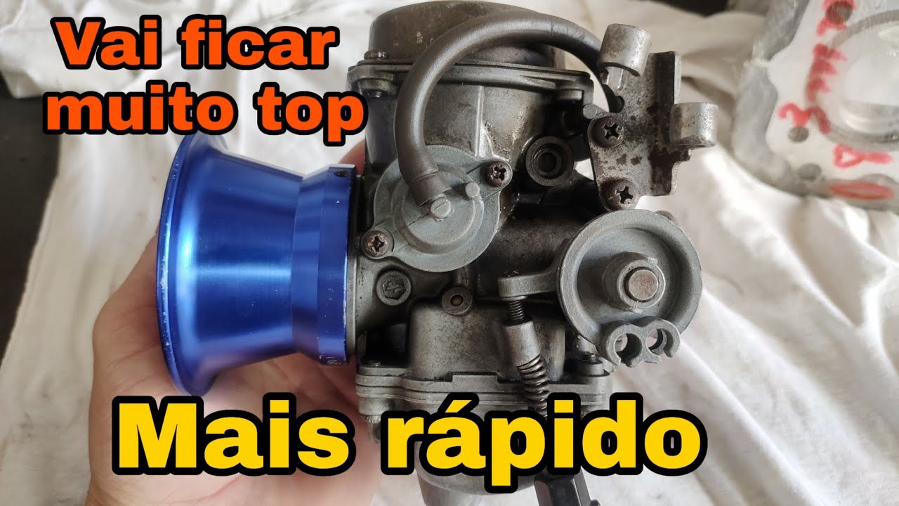 Preparação carburador de Twister, deixando com melhor resposta