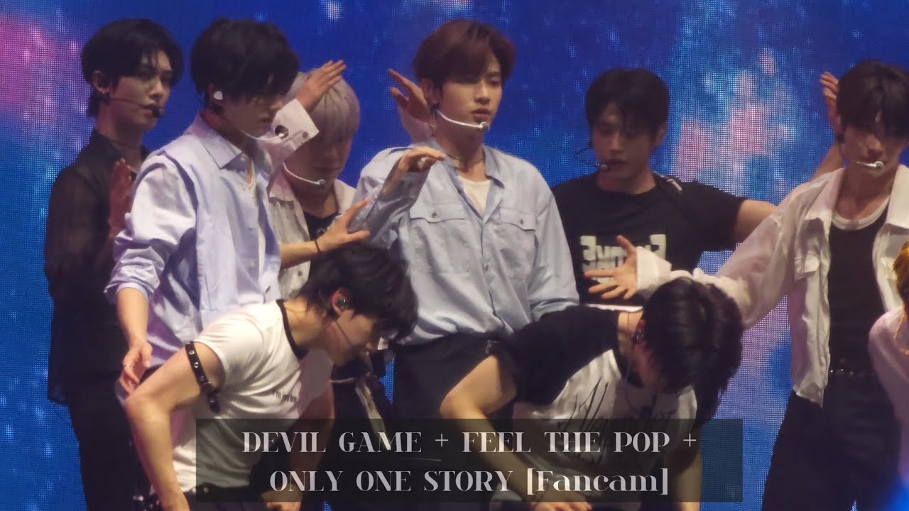 DEVIL GAME + FEEL THE POP + ONLY ONE STORY - ZEROBASEONE | 2025 SEOUL PARK MUSIC FESTIVAL | 직캠